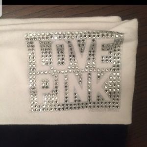 Black Pink Victoria Secret Yoga Capris